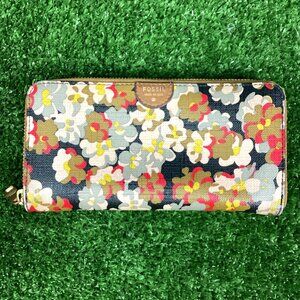 Fossil Long Floral Wallet